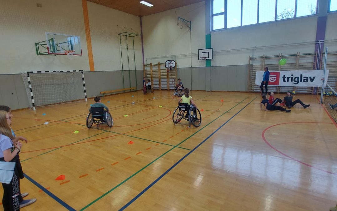 Dan smo preživeli s predstavniki Zveze za šport invalidov Slovenije ￼